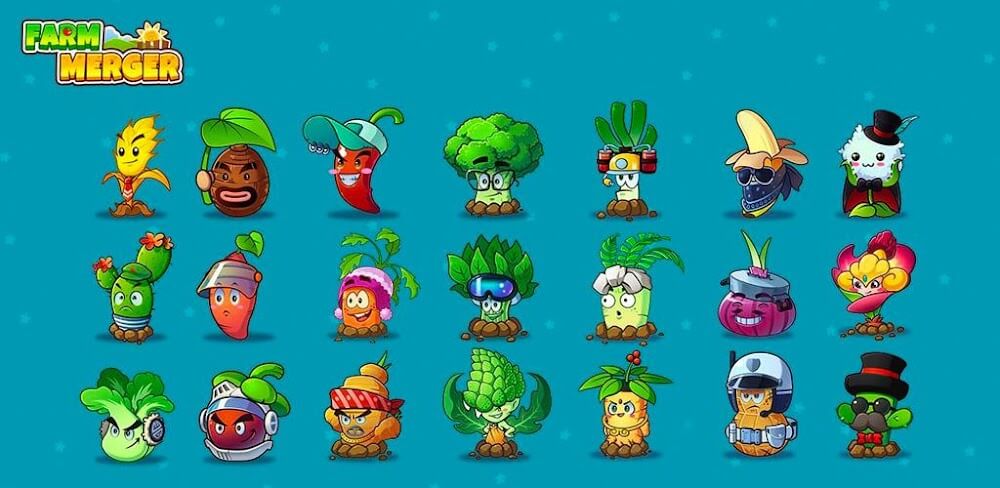 Farm Merger v1.2.1 MOD APK (Unlimited Gems)