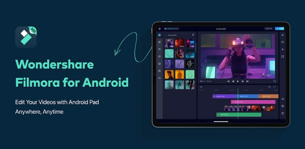 FilmoraHD v14.9.51 MOD APK (Premium Unlocked)
