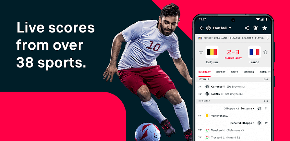 FlashScore Plus v26.1.0 MOD APK (Ad-Free)