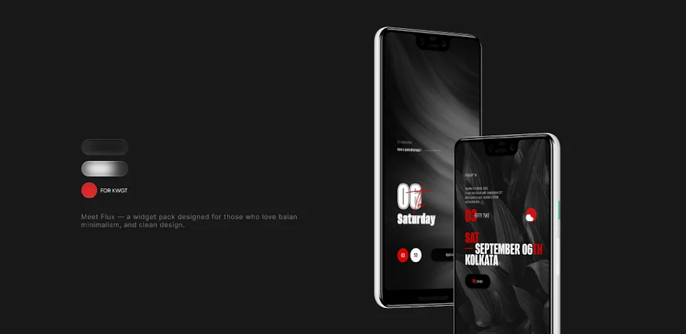 Flux KWGT v1.1.1 APK (Full Version)