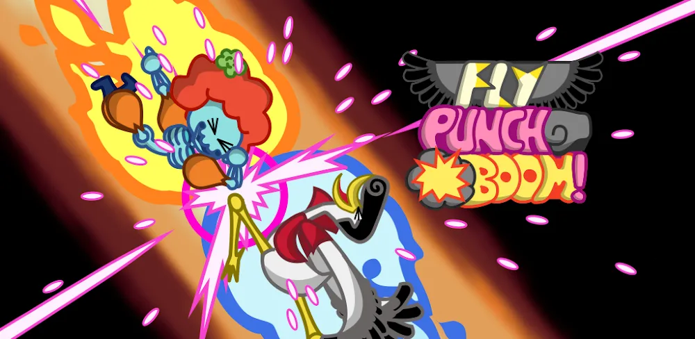 Fly Punch Boom v1.0.73 MOD APK (Mega Mod, 7 FEATURES)