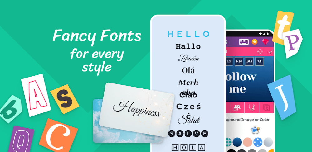 Fonts: Stylish Text Cool Fonts v1.8.2.2 MOD APK (Premium Unlocked)