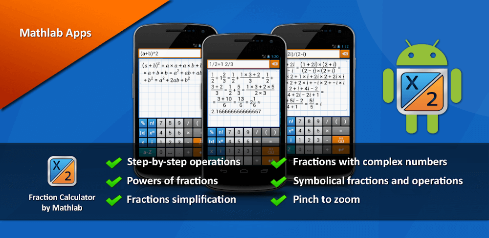 Fraction Calculator by Mathlab v2025.09.55 APK (Full Version)