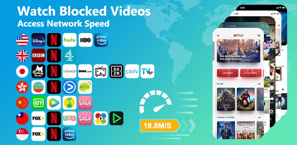 Free VPN Super v2.4.7.5 MOD APK (Premium Unlocked)