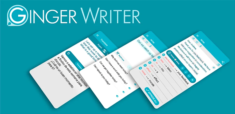 Ginger Writer v1.0.18 MOD APK (Premium Unlocked)