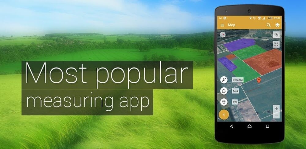 GPS Fields Area Measure Pro v5.0.2 APK (Full Version)