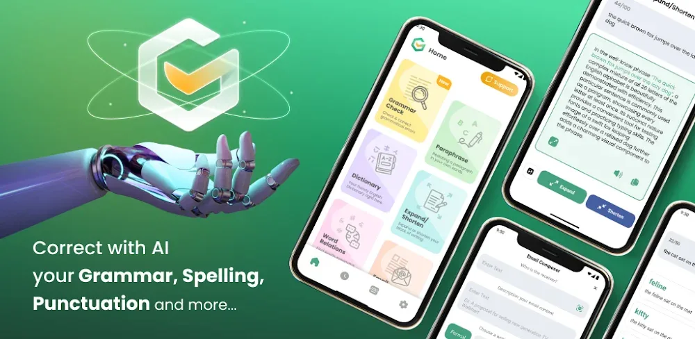 Grammar Check by AI Corrector v11.7 MOD APK (Premium Unlocked)