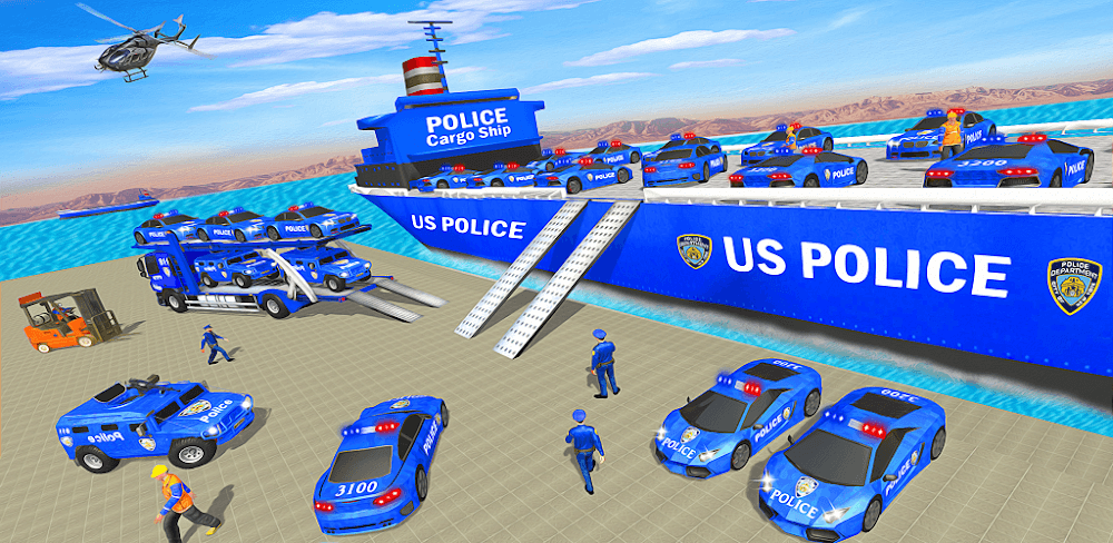 Grand Police Transport Truck v1.5.1 MOD APK (Unlock All Chapters)