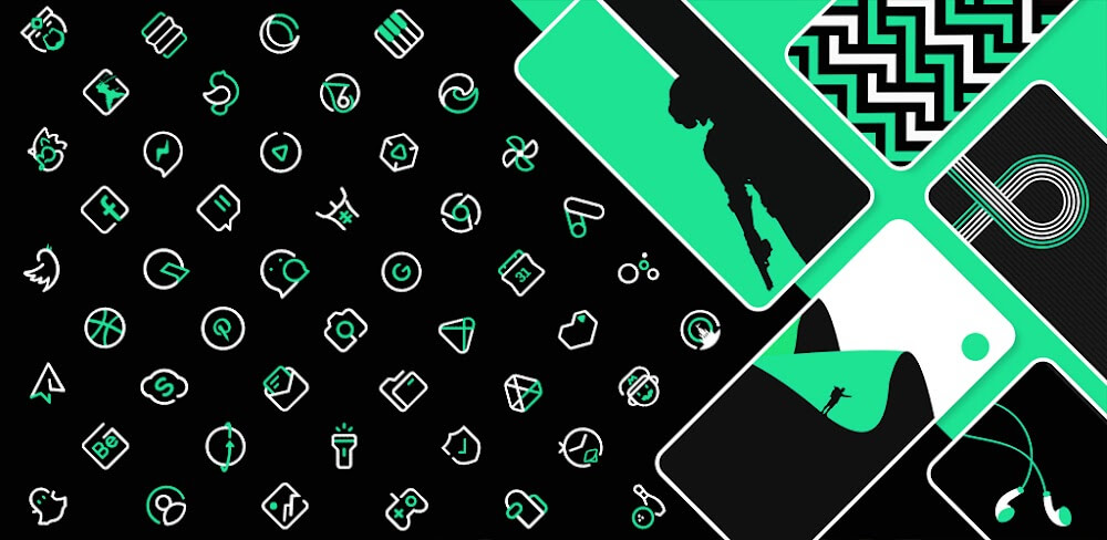 GreenLine Icon Pack v6.8 APK (Full Version)