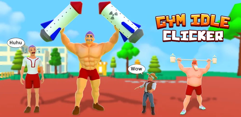 Gym Idle Clicker: Fitness Hero v1.0.58 MOD APK (Unlimited Coins, Unlocked Items)