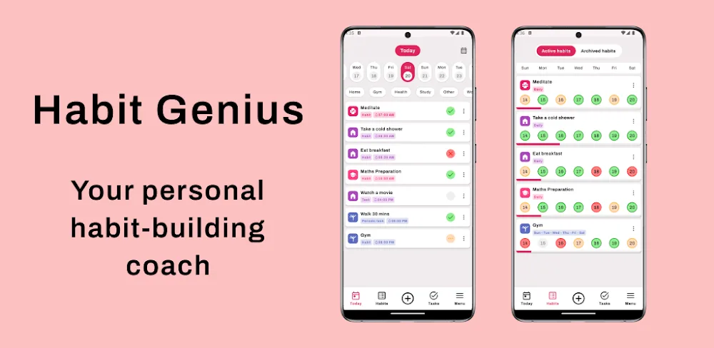 Habit Tracker – HabitGenius v3.0.2 MOD APK (Premium Unlocked)