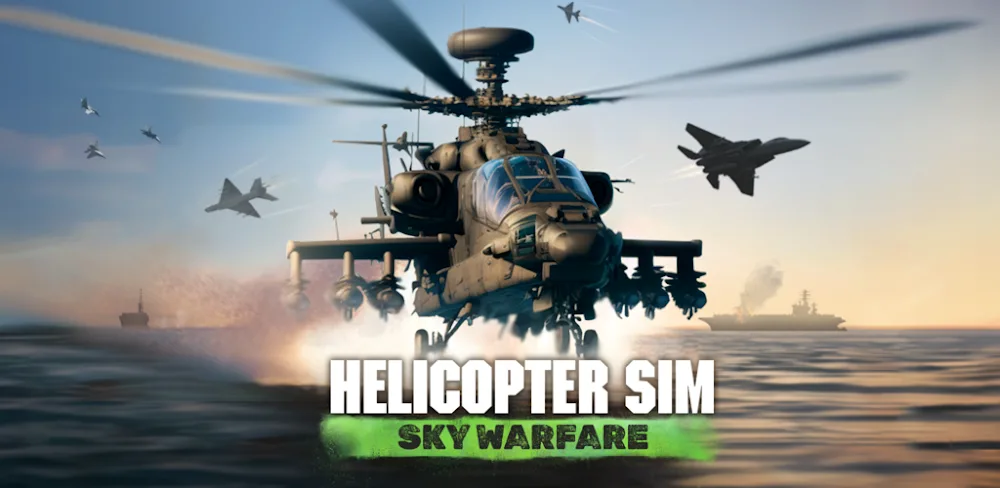Helicopter Simulator: Warfare v3.15.2 MOD APK (Free Purchase)