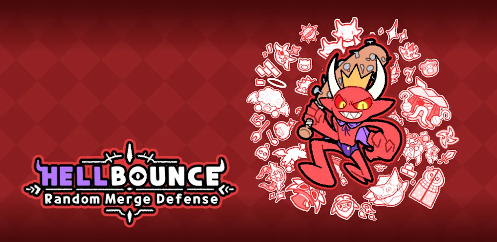 Hellbounce: Merge Defense v1.2.7 MOD APK (Unlimited Coins, Gems)