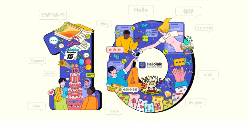 HelloTalk v6.1.91 MOD APK (VIP Unlocked)