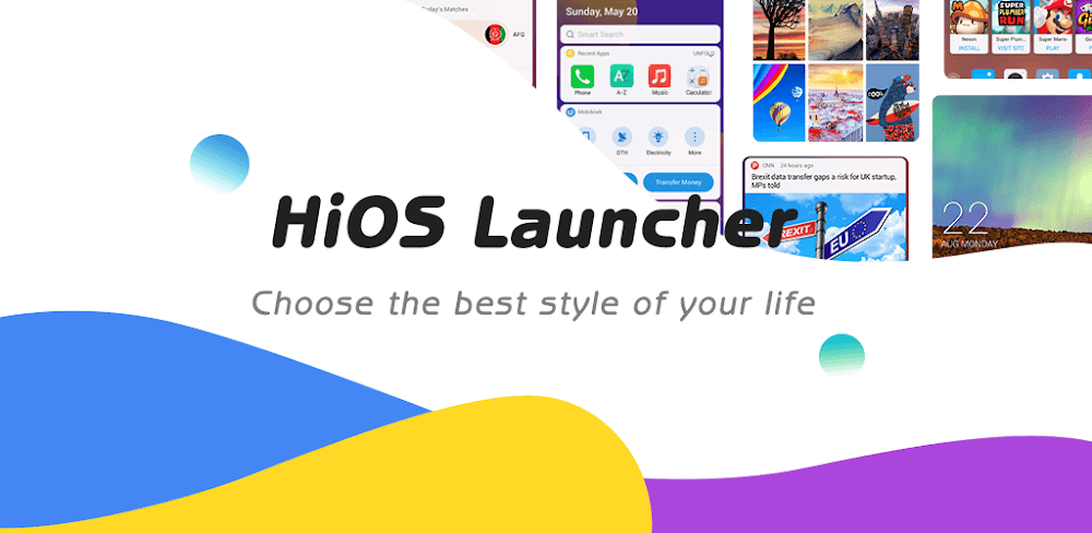 HiOS Launcher v15.1.3.202 MOD APK (Premium Unlocked)