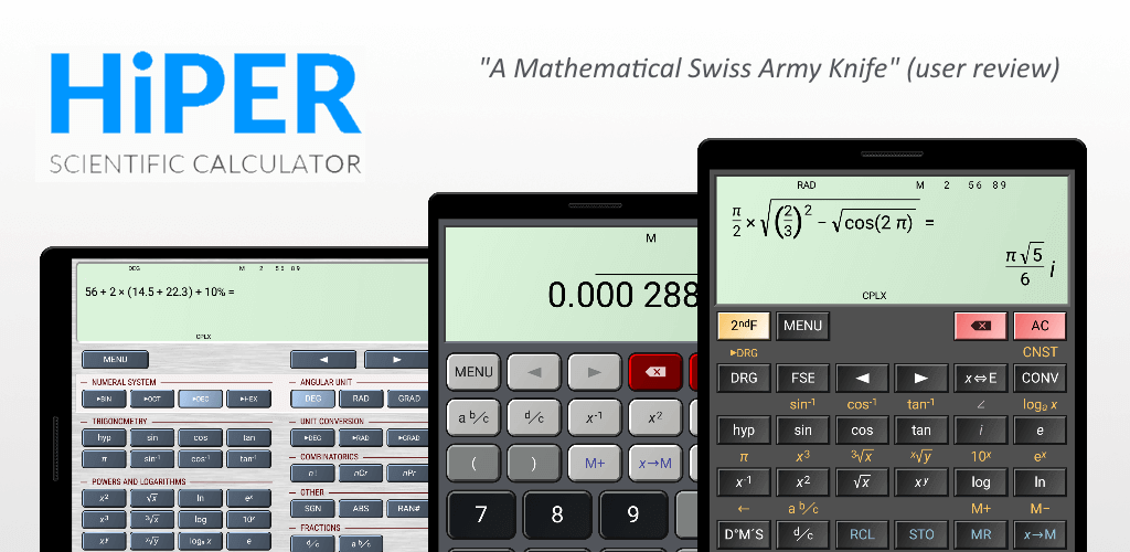 HiPER Calc Pro v11.2.9 MOD APK (Premium Unlocked)