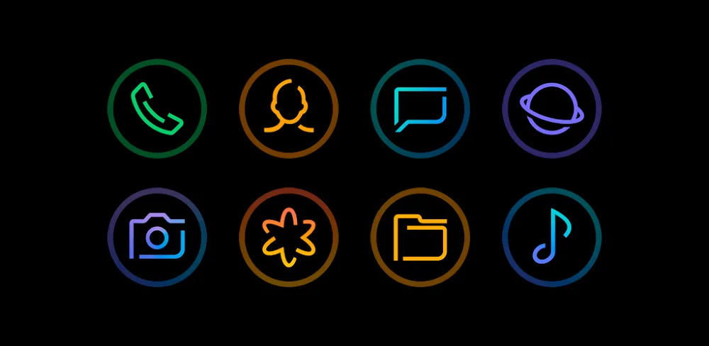 Horux – Icon Pack (Round) v8.4 APK (Full Version)