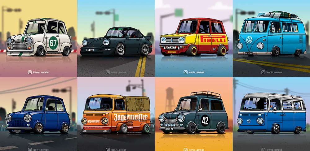 Iconic Garage v1.4.0 MOD APK (Unlocked All DLC)