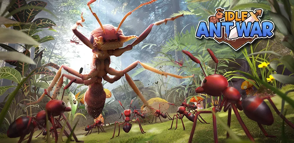 Idle Ant War v8.21 MOD APK (Unlimited Gems)