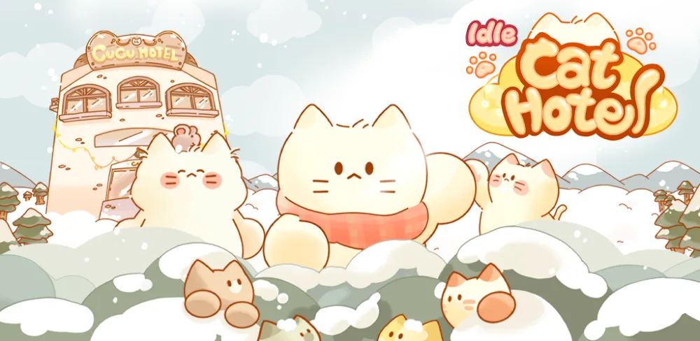 Idle Cat Hotel v1.0.50 MOD APK (Unlimited Gems, Golds, XP)
