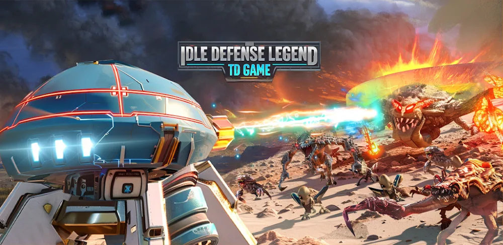 Idle Defense Legend: TD Game v1.0.20 MOD APK (Menu, Money, God Mode)