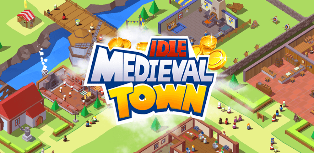 Idle Medieval Town – Tycoon MOD APK v1.1.50 (Unlimited Diamonds)