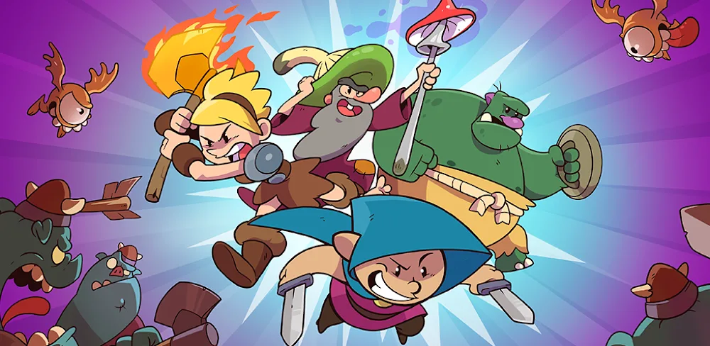 Idle Quest Heroes v0.4.2 MOD APK (Menu, Gold, Unlimited Skills)