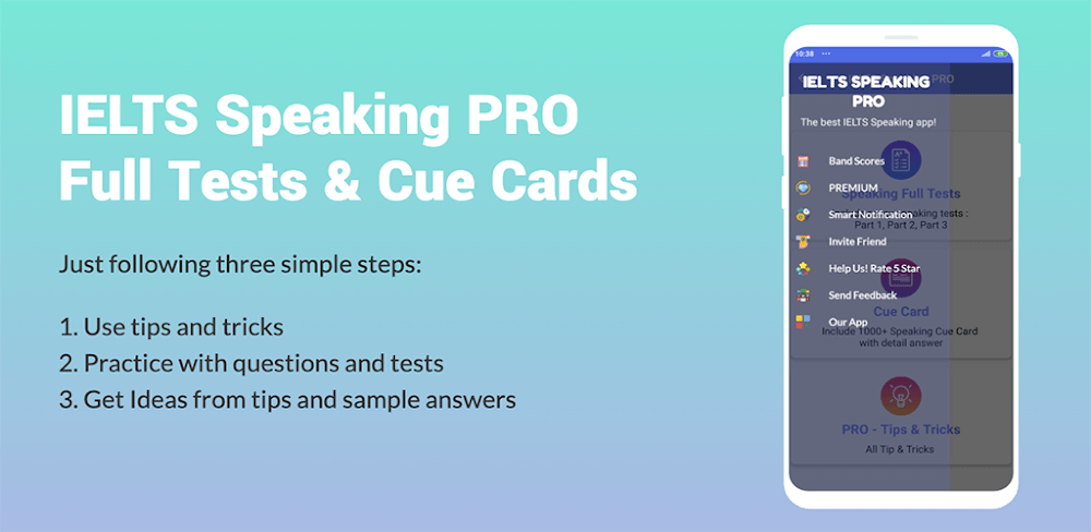 IELTS Speaking Pro v3.7.4 MOD APK (Premium Unlocked)
