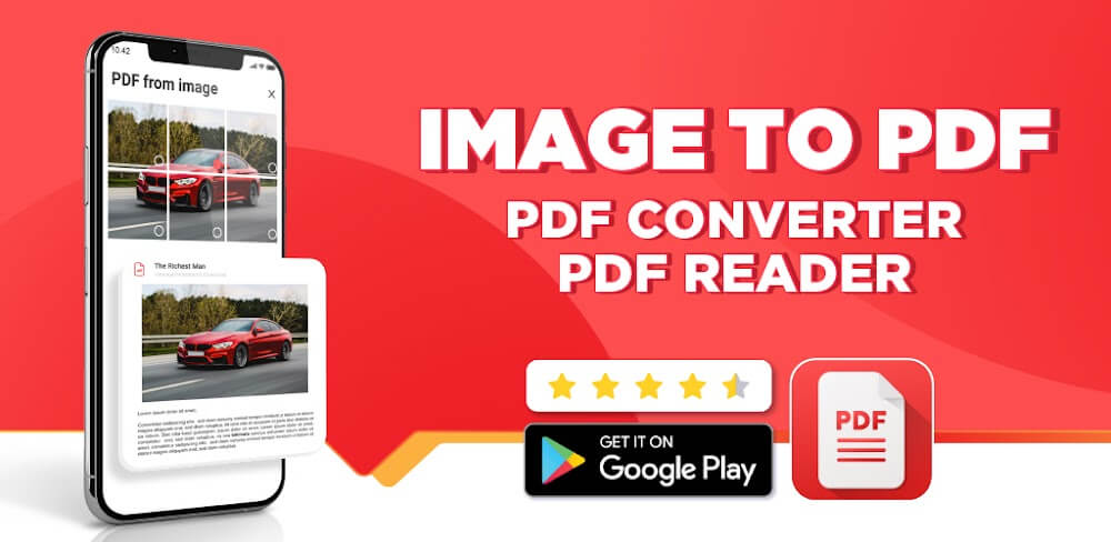 Image to PDF: PDF Converter v4.0.0 MOD APK (Premium Unlocked)