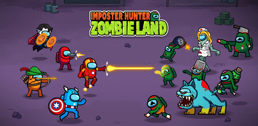 Impostor vs Zombie 2 v1.1.7 MOD APK (Unlimited Gold/Crystal/Dumb Enemy)