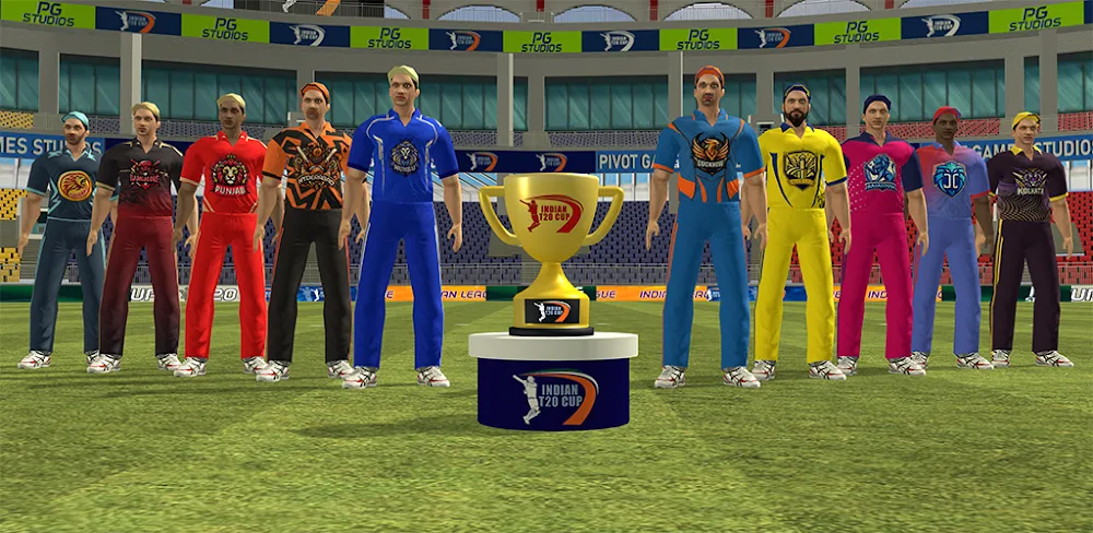 Indian Cricket Legends 2025 v1.22 MOD APK (Menu, Always Six, No Ball, Dumb Fielders)