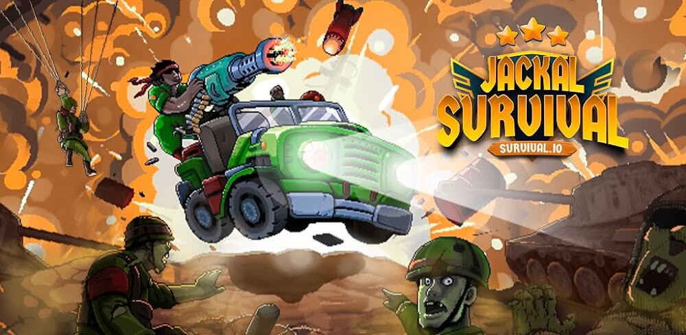 Jackal Squad – Survival.io v1.2.31 MOD APK (Unlimited Money, God Mod, High Damage)