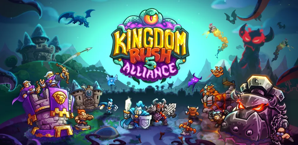 Kingdom Rush 5: Alliance TD v6.00.112 MOD APK (Full, Unlimited Diamonds)