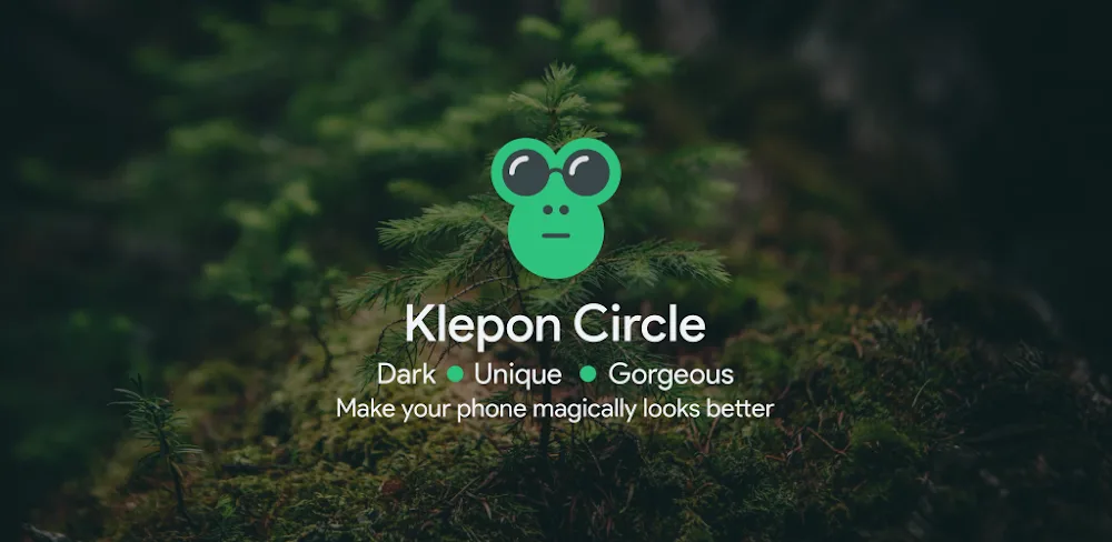 Klepon Wheel: Dark Icon Pack v16.7 APK (Full Version)
