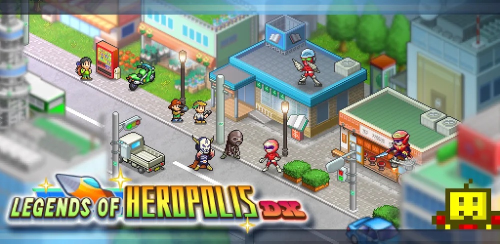 Legends of Heropolis DX APK + MOD v2.3.8 (Full, Currency, Stamina Never Decrease)