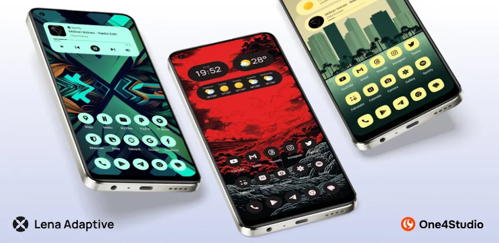 Lena Adaptive: Icon Pack v2.1.1 APK (Full Version)