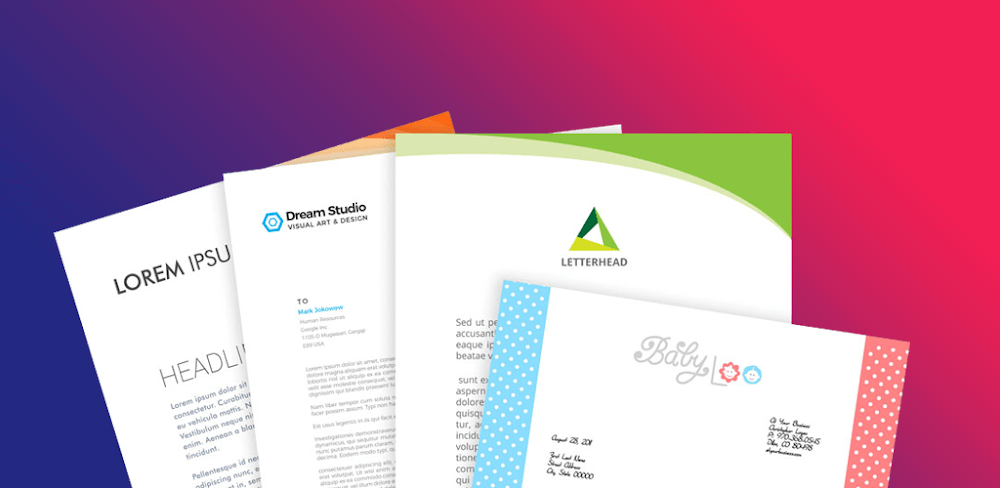 Letterhead Maker v4.3.4.2 MOD APK (Premium Unlocked)