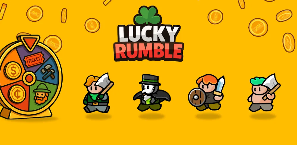 LuckyRumble v0.020 MOD APK (Menu, Increased Gold, Hero Stats)
