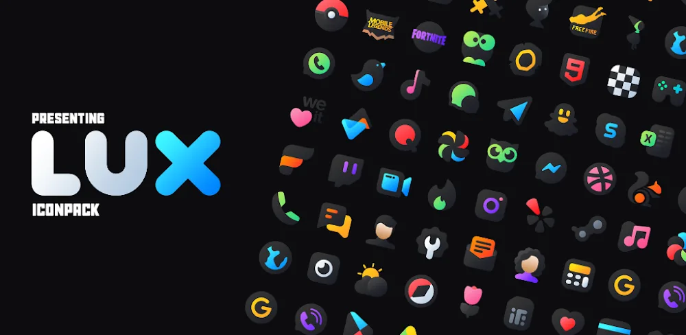 LuX IconPack v4.8 APK (Full Version)