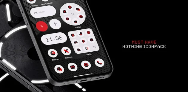 LuX : Nothing Icon Pack v2.8.1 APK (Full Version)