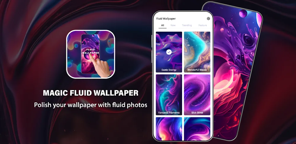 Magic Fluids: Fluid Wallpaper v1.3.5 MOD APK (Premium Unlocked)