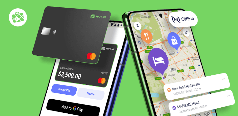 MAPS.ME v16.3.71801 MOD APK (Premium Unlock)