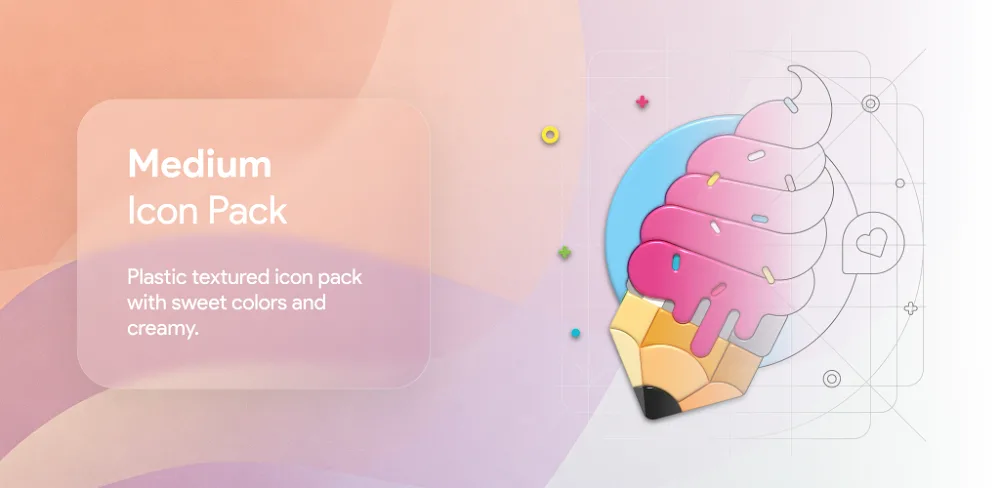 Medium Icon Pack v3.3.41 APK (Full Version)