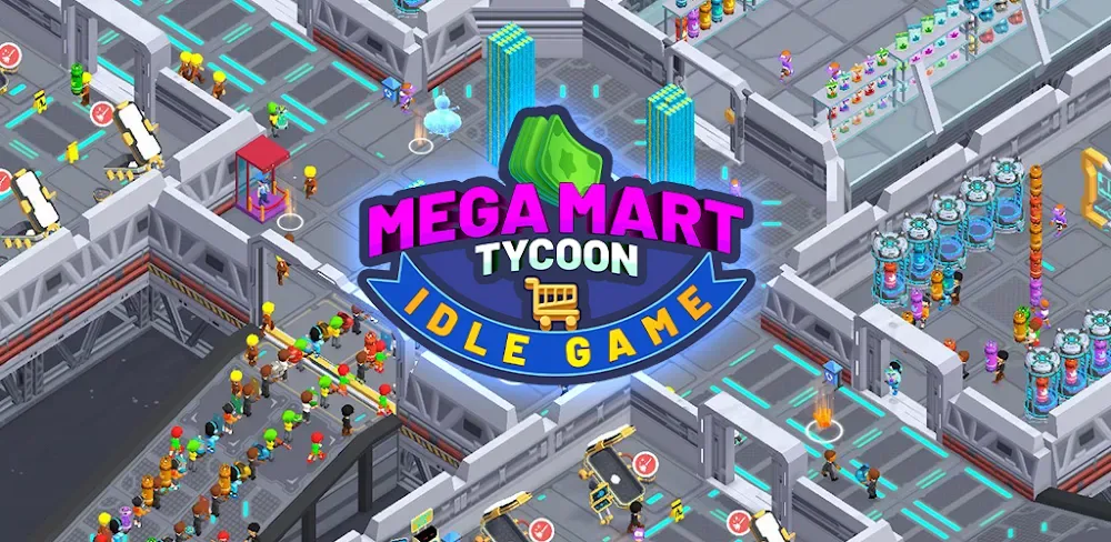 Mega Mart Tycoon: Idle Game v2.2.3 MOD APK (Add Money, 21 Features)