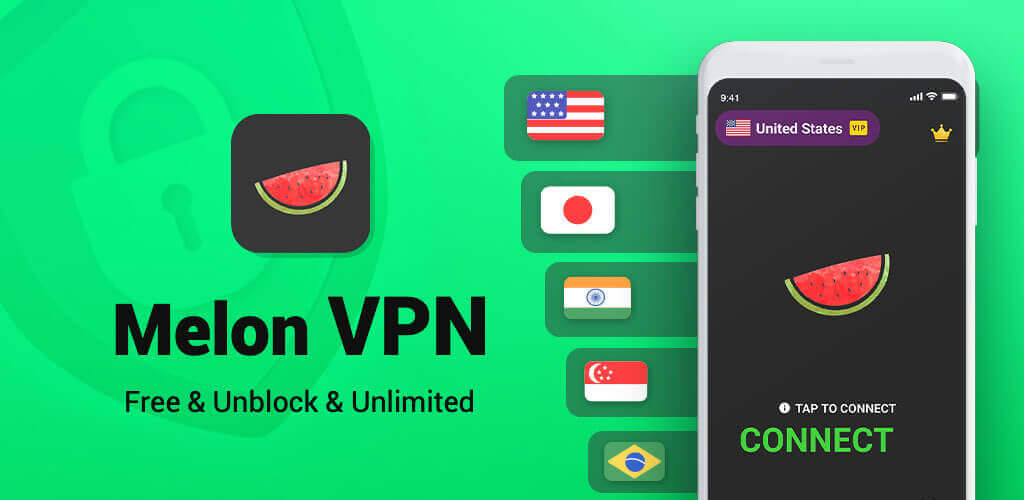 Melon VPN v9.0.203 MOD APK (VIP Unlocked)