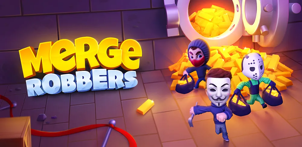 Merge Robbers: Idle Merging v1.36.1 MOD APK (Menu, VIP Subscription, High Chest Rewards)