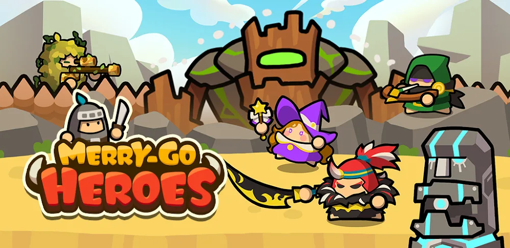 Merry-Go-Heroes v1.3.0 MOD APK (Menu, Increased Gold, Diamonds, Summons)