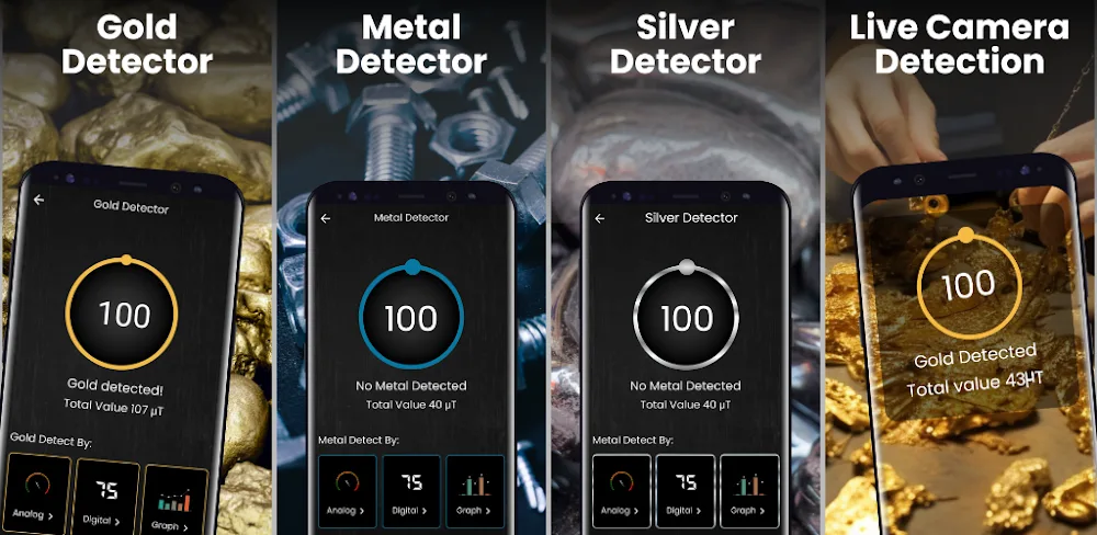 Metal Detector – Metal Finder v5.0.2 MOD APK (Premium Unlocked)