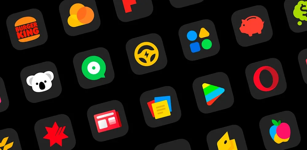 MiDark – Icon Pack v6.0 APK (Full Version)