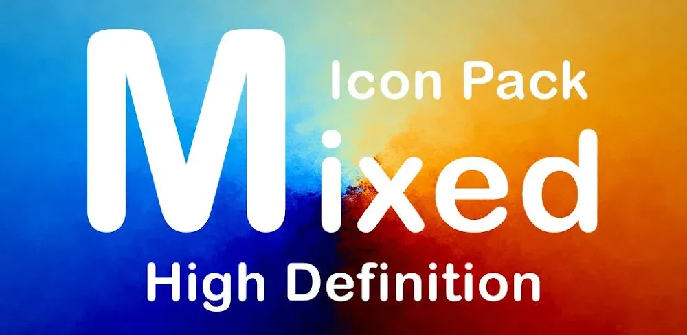 Mixed – Icon Pack v4.6 APK (Full Version)